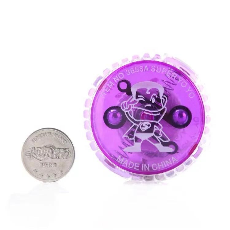 Pack of 12 Led Toys Yo yo Sport Toys Yo Yo Flashing Plastic for Kids - Image 2