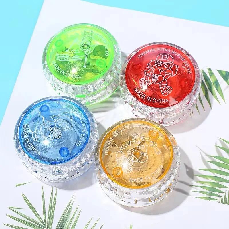 Pack of 12 Led Toys Yo yo Sport Toys Yo Yo Flashing Plastic for Kids - Image 3