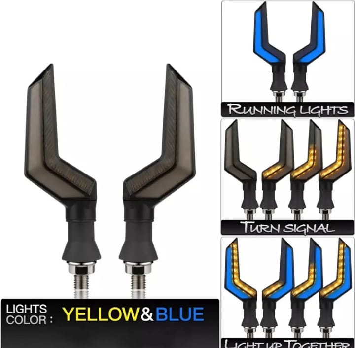 4pcs motorcycle turn signals Light indicator 12v running indicator for all bikes - Image 3