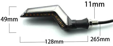 4pcs motorcycle turn signals Light indicator 12v running indicator for all bikes - Image 5