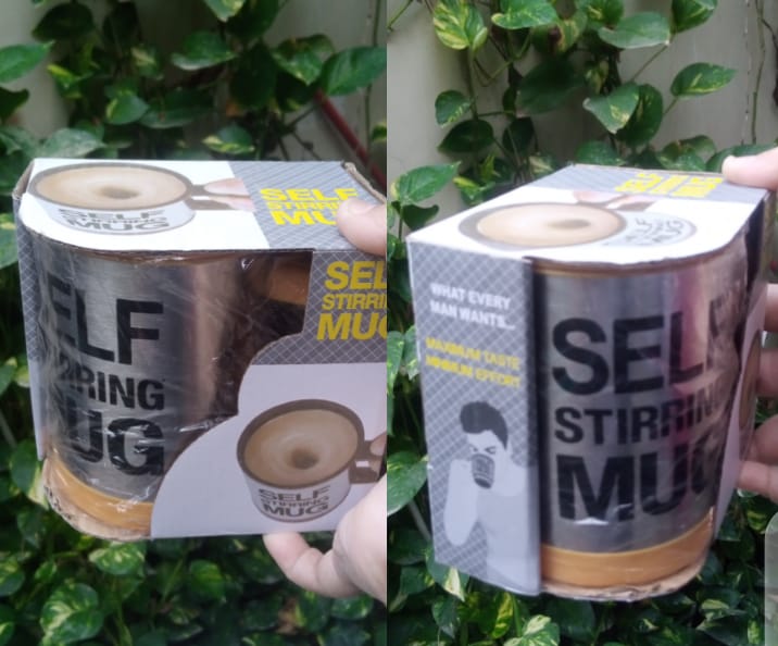Self Stirring Mug (Cell Operated) (Random colors) - Image 4