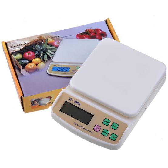 SF-400A Digital Kitchen Scale – Precision Food Weighing Machine for Cooking, Baking & Meal Prep – High Accuracy LCD Display, 10kg Capacity - Image 2