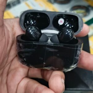 Black Pro 2 TWS Wireless Earbuds – Bluetooth 5.1, Touch Control, Noise Cancelling, with Charging Case With Dori With Cable | Airpods
