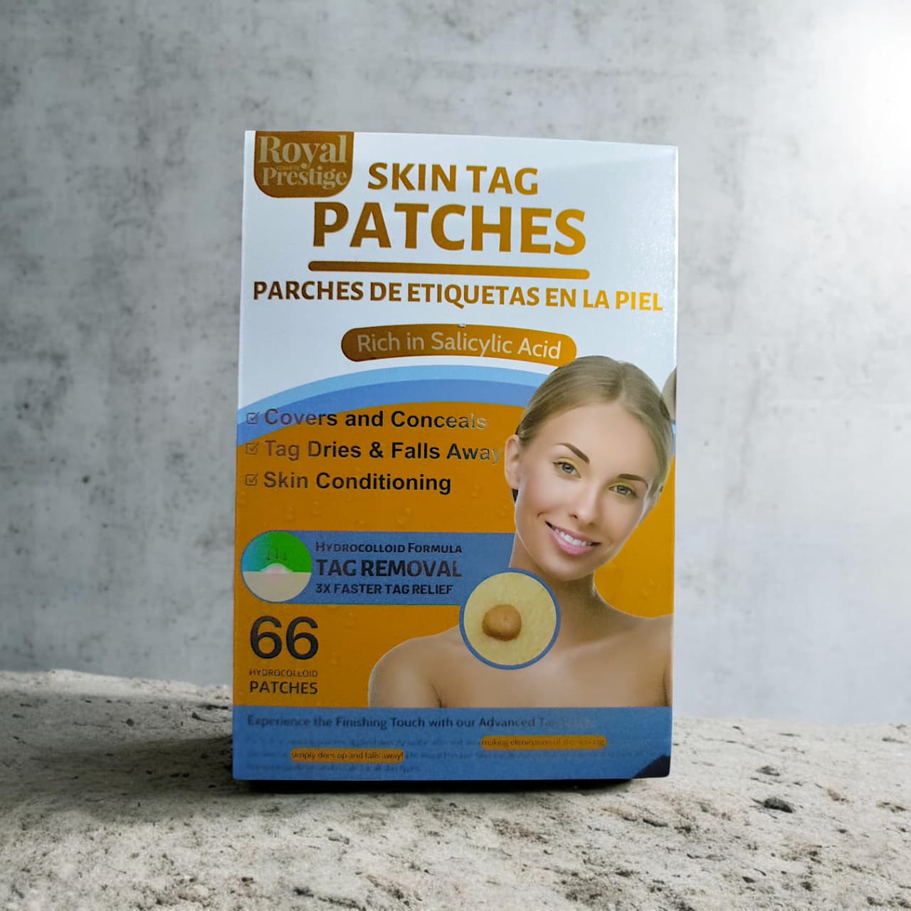 66 Pcs Skin Tag Remover Patch for Face and Body Painless Mole and Wart Removal Treatment - Image 3
