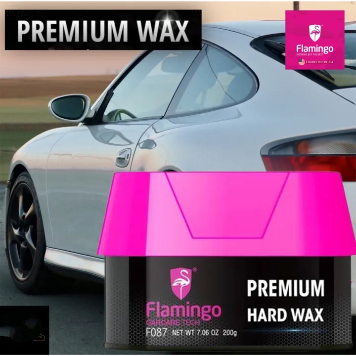 Flamingo Premium Hard Wax Car Polish 200G - Image 2