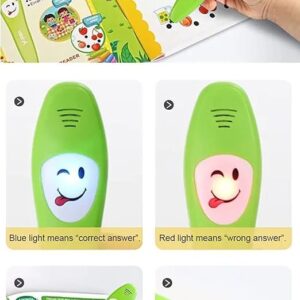 Kids Preschool Learning Book with Smart Talking Pen | 36 Interactive Learning Pages