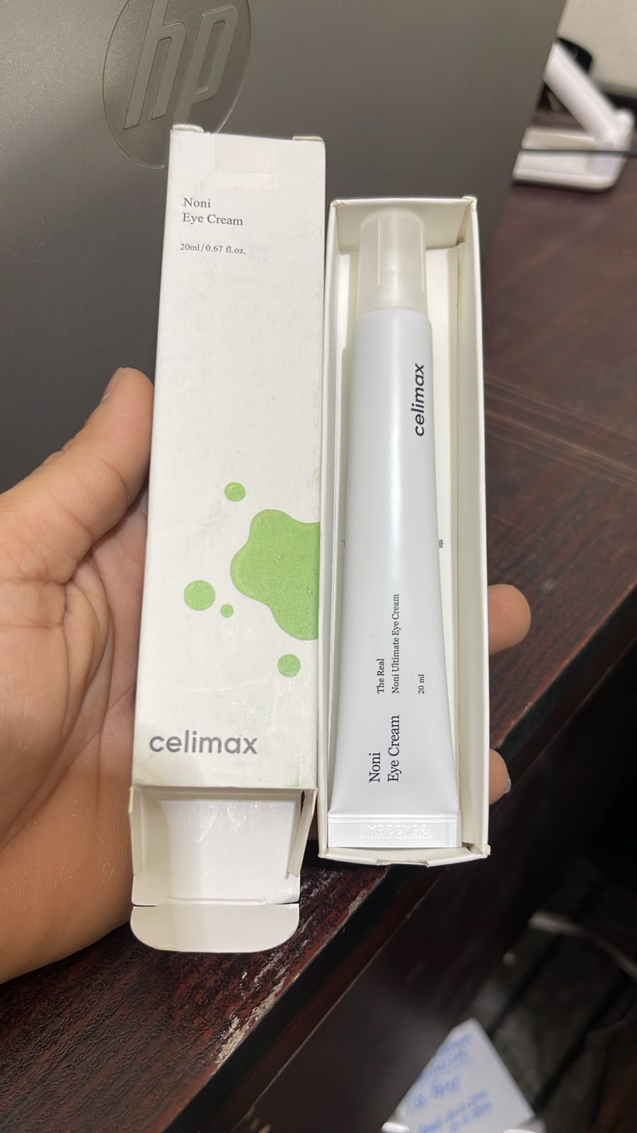 Celimax Real Noni Ultimate Eye Cream 20ml Korean Skincare For Dark Circles Fine Lines And Hydration - Made In Korea - Image 5