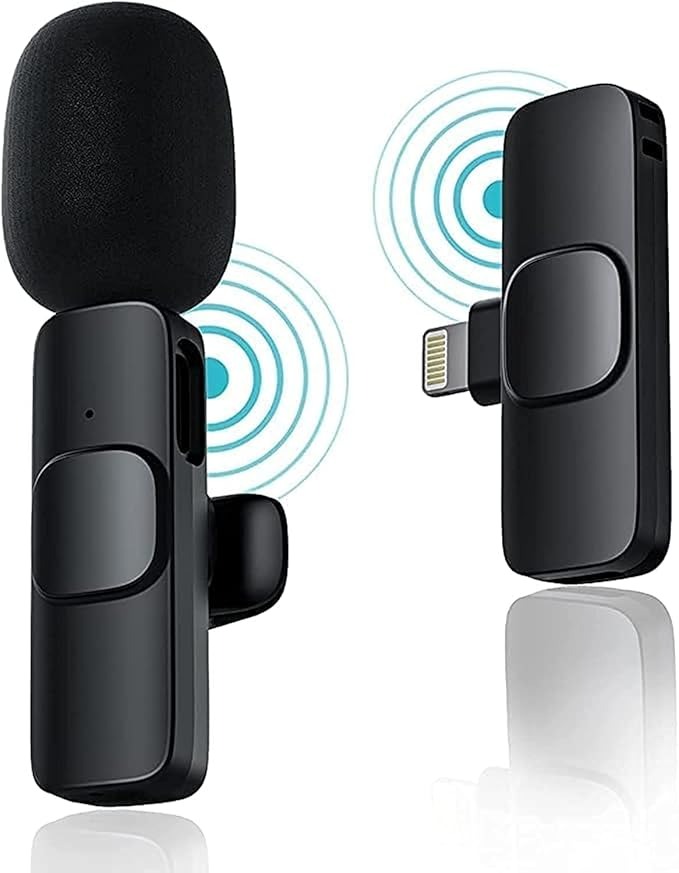K9 Collar Wireless Microphone iPhone/Android & Type C Supported Wireless Microphone With ( i Phone Connector ) - Image 4