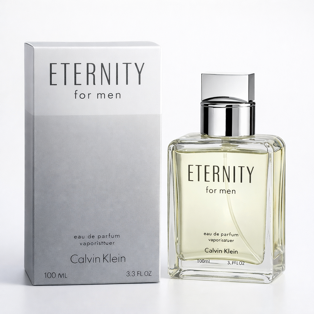 Calvin Klein Eternity for Men Eau De Parfum – Luxury Long-Lasting Fresh & Woody Premium Fragrance Spray - 100ml - Image 3