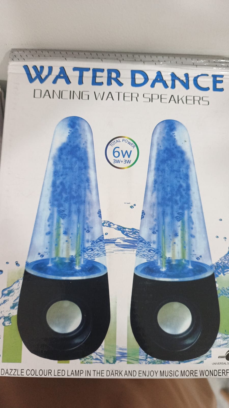 Water dancing speakers ( bullet shape) (random color) - Image 4