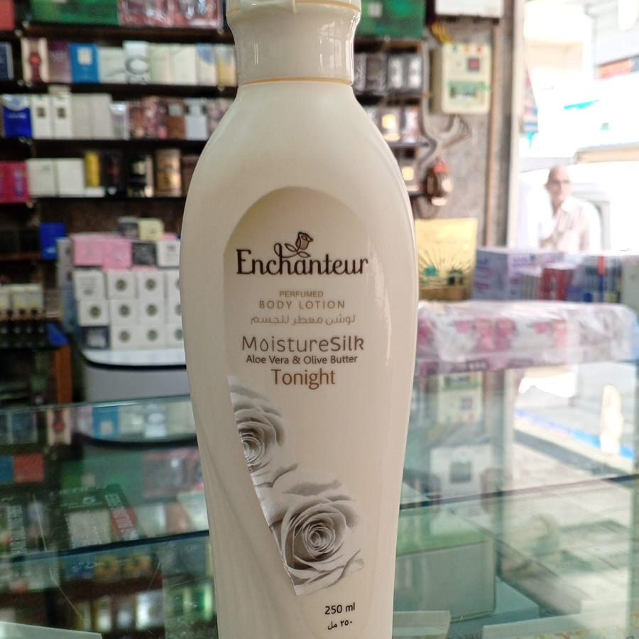 Enchanteur Moisture Silk Body Lotion 250ml With Aloe Vera And Olive Butter | Deeply Nourishing, Hydrating, And Softening Skin Lotion For All Skin Types - Image 4