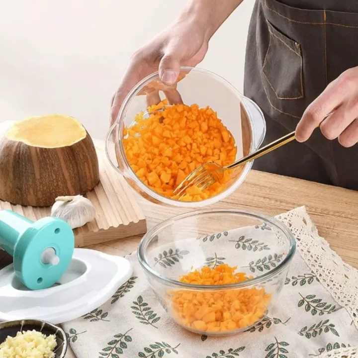 1.5L Push Chopper | Hand Press Manual Push Chopper For Kitchen Use | Food Chopper Multipurpose - Image 3