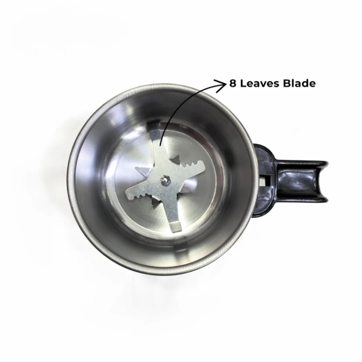 RAF Stainless Steel Electric Coffee Grinder – High-Power Bean & Spice Blender for Home Use - Image 2