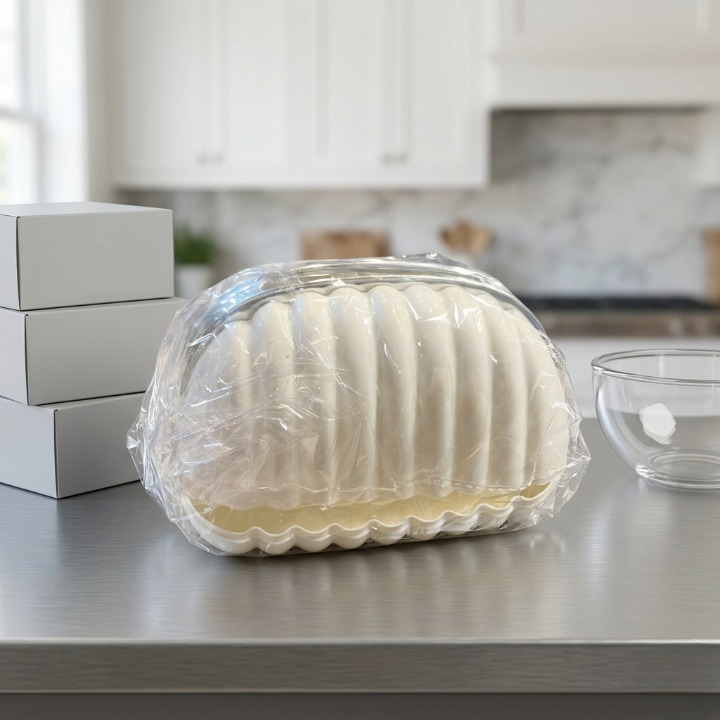 Luxury Shell Shape Tissue Box – Elegant Wave Pattern Paper Napkin Dispenser for Home & Office Decor - Image 2