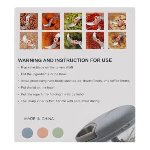Eotia Hand Cutter – Manual Vegetable And Food Chopper For Quick And Easy Kitchen Food Preparation And Cooking Tasks (Random Color)
