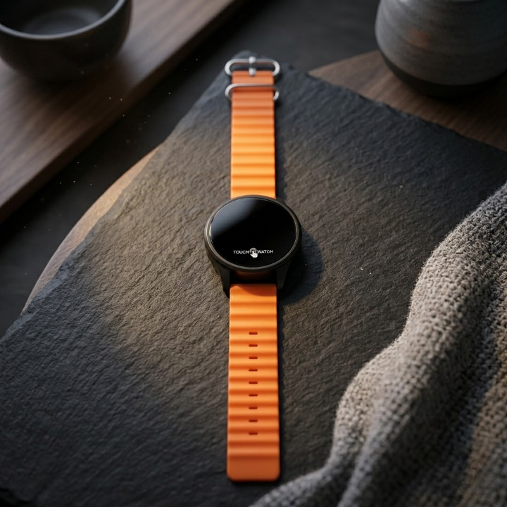 Digital Touch Watch Stylish LED Display Casual Wear (Without Box) - Image 2
