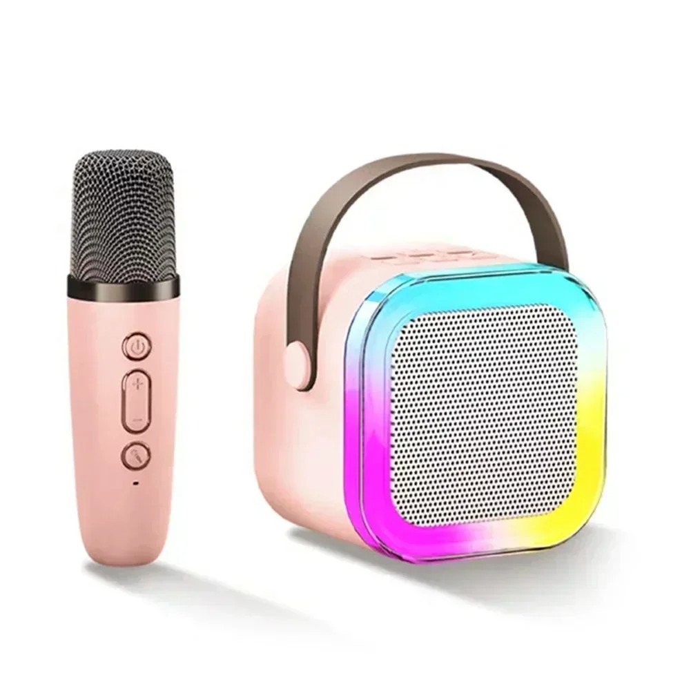 K12 Portable Speaker With Mic | Karaoke Microphone With Speaker | Portable Wireless Bluetooth Speaker - Image 2