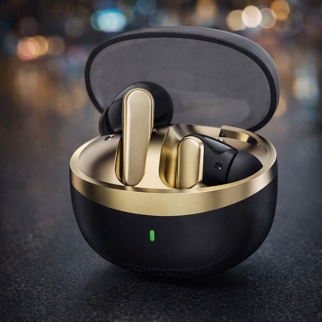 Powerlink Sonic TWS Wireless Earbuds with ANC + ENC Noise Cancellation & Wireless - Image 3
