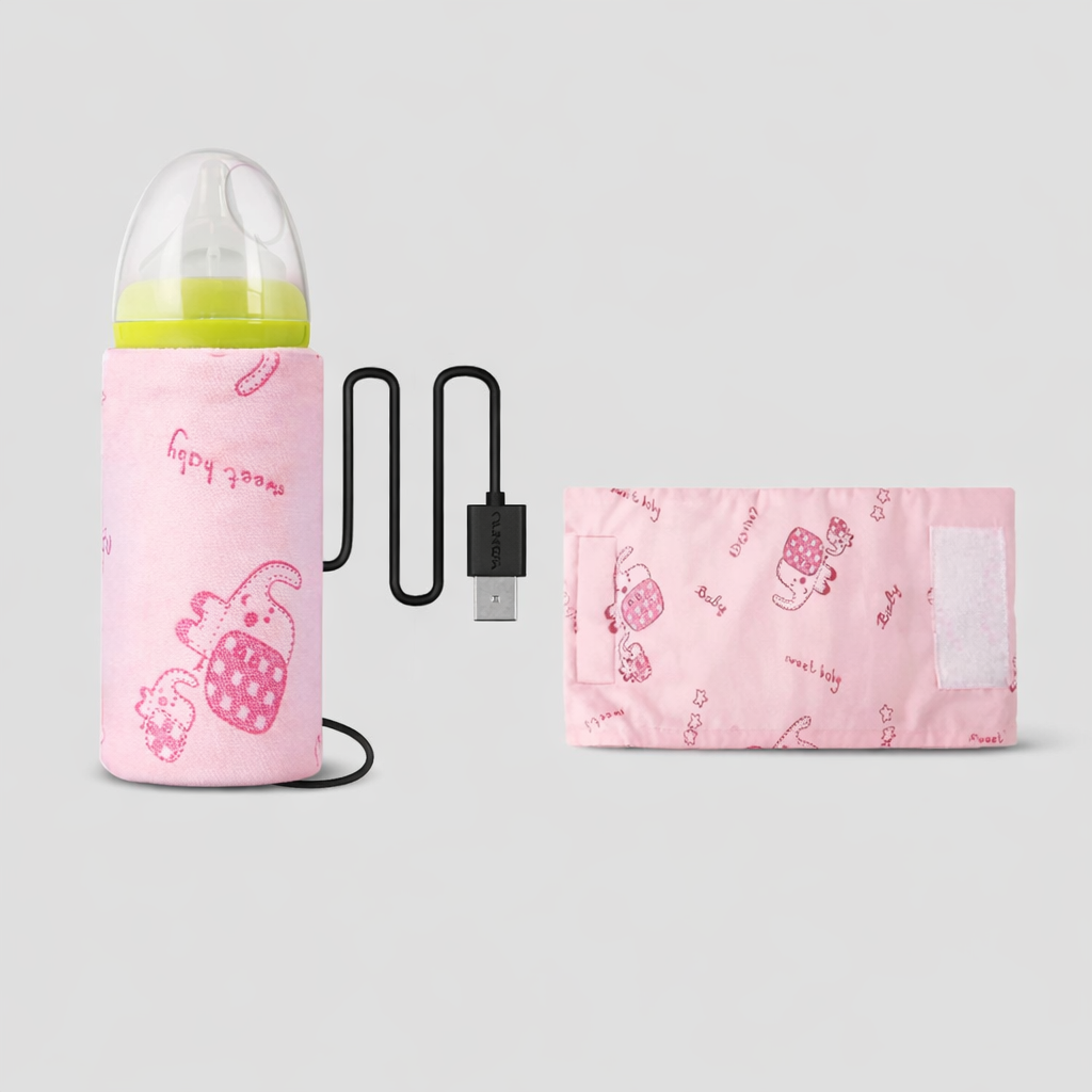 USB Portable Travel Milk Warmer Bag Cycle Constant Temperature Smart Feeding Bottle Heating Cover - Image 3