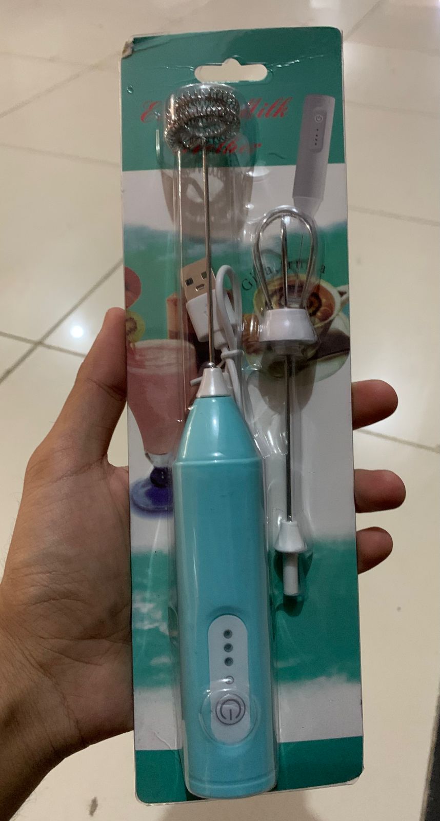 Electric Coffee Beater | Handheld Milk Frother & Mini Blender | Powerful Foam Maker for Coffee, Cappuccino & Beverages - Image 4