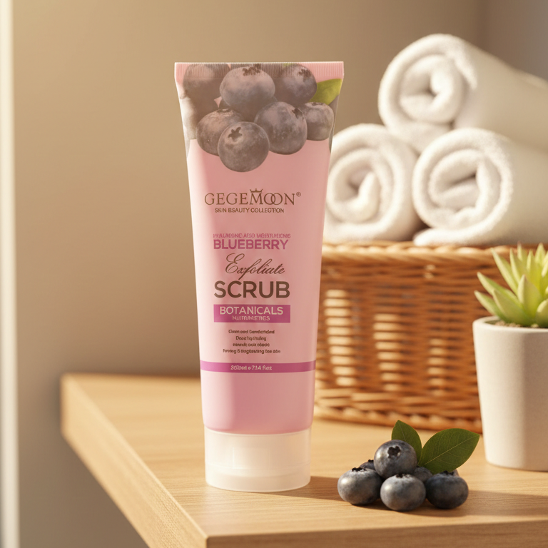 Gegemoon New Fruity Exfoliation Scrub – Deep Cleansing & Brightening Body Scrub (200ml) - Image 4