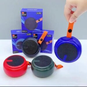X-316 Mini Bluetooth Speaker – Multi-Function Portable Wireless Outdoor Speaker with USB, TF Card & FM Radio (Random Color)