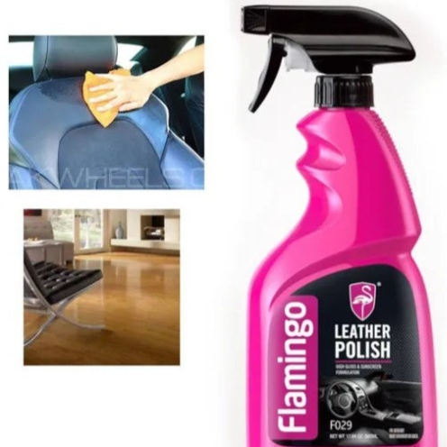 Flamingo Leather Polish 500ML – Premium Shine & Protection for All Leather Surfaces - Image 2