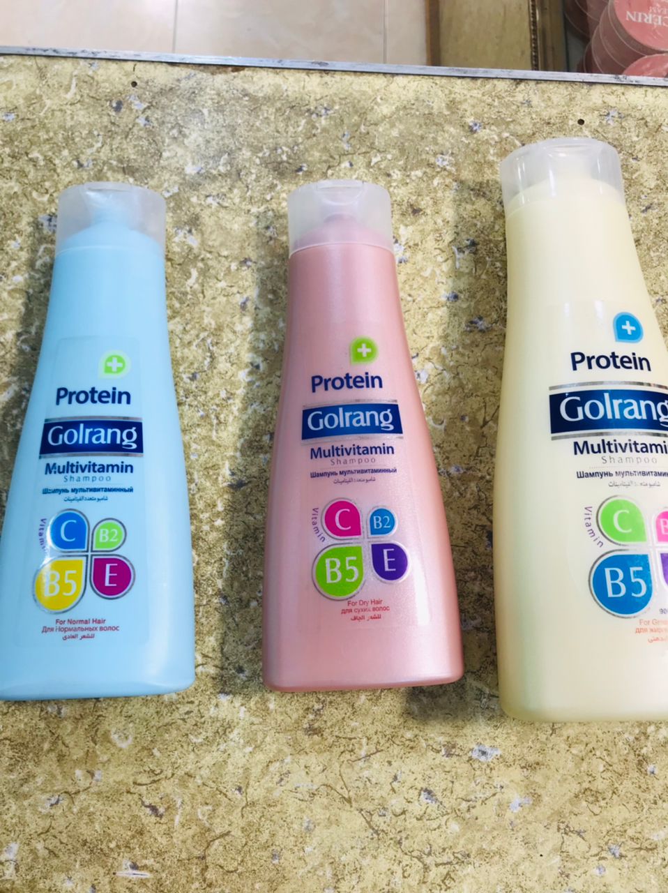 Protein Golrang Multivitamin Shampoo Strengthening & Nourishing Hair - Image 5