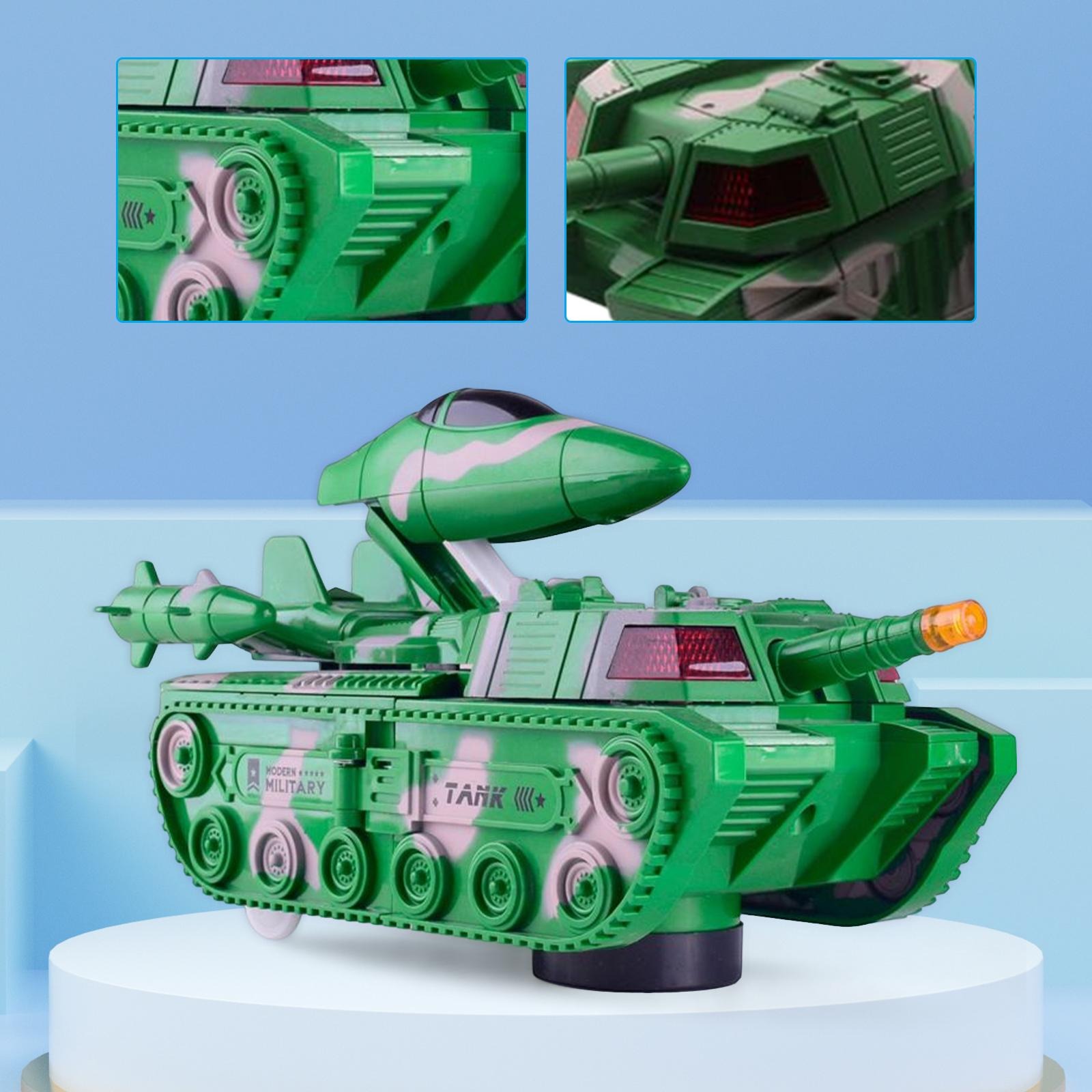 2βinβ1 Military Aircraft & Tank Toy | Transformable Fighter Jet & Tank | Durable & Safe for Kids (random colour) - Image 2