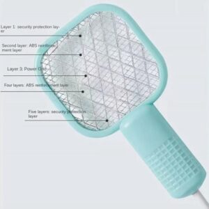 Electric Mini USB Mosquito Killer Racquet Lamp Wireless Night Bulb Effective Insect Catcher