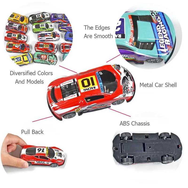 Alloy Mini Diecast Car Toy (24 pcs Car Set metal body) - Image 2