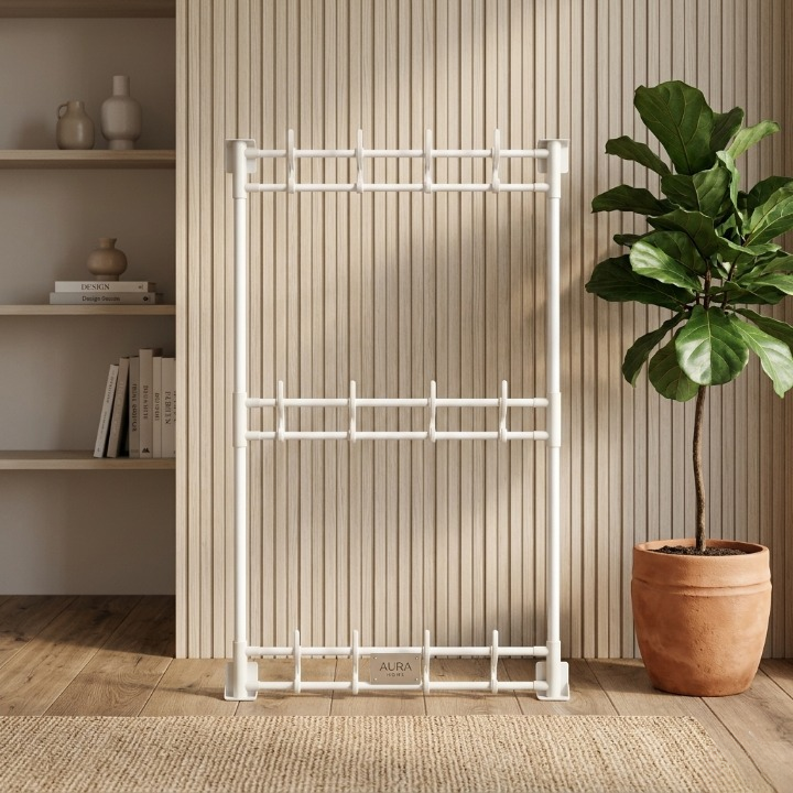 Wall-Mounted Corner Storage Rack | Multifunctional Bathroom Organizer | Strong Carbon Steel | Random Colour