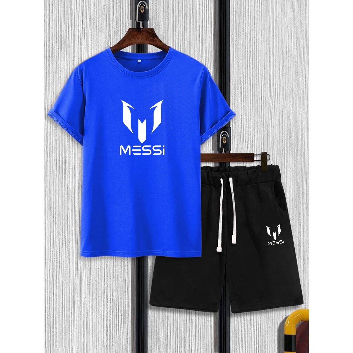 Printed Half Sleeves Cotton Jersey Summer Tracksuit for Boys, – Soft and Comfortable Fabric Summer T-Shirt and Shorts Set