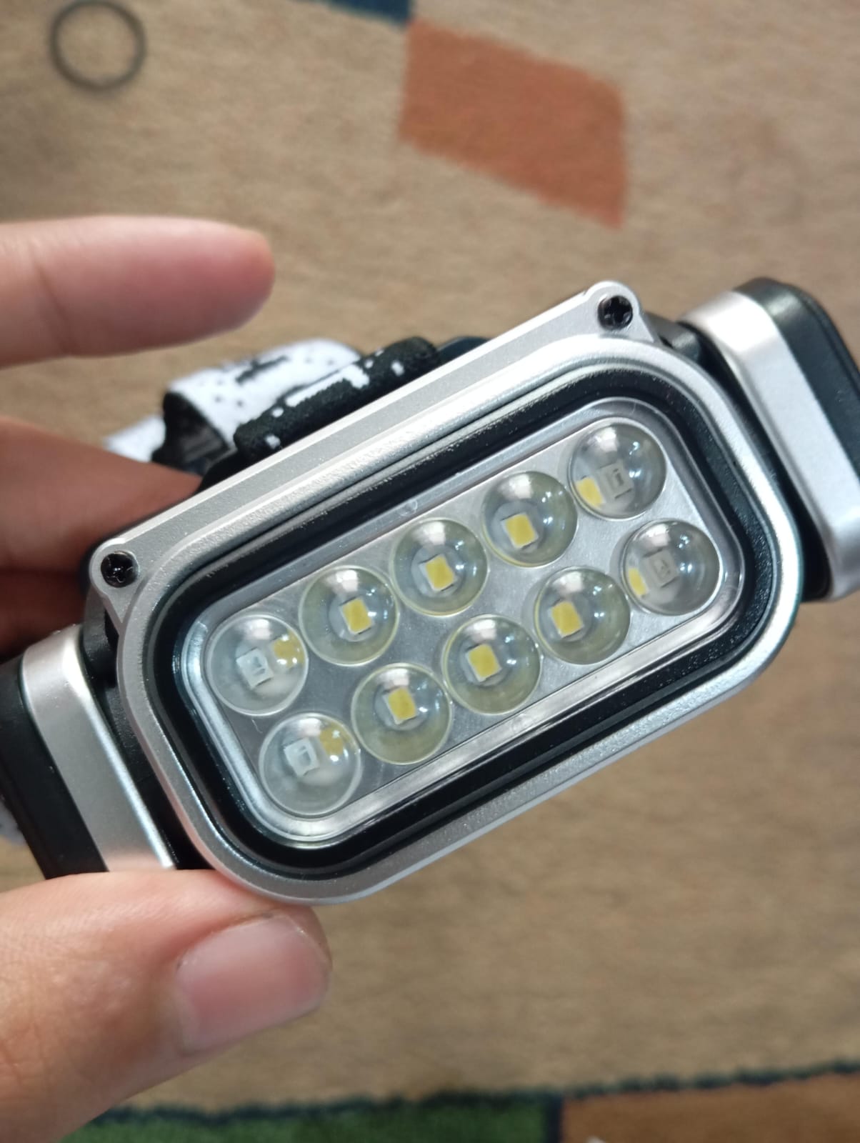 HX-T90 Ultra Bright Rechargeable LED Headlight – Multi-Mode Waterproof Headlamp with Magnetic Function & Type-C Fast Charging - Image 4