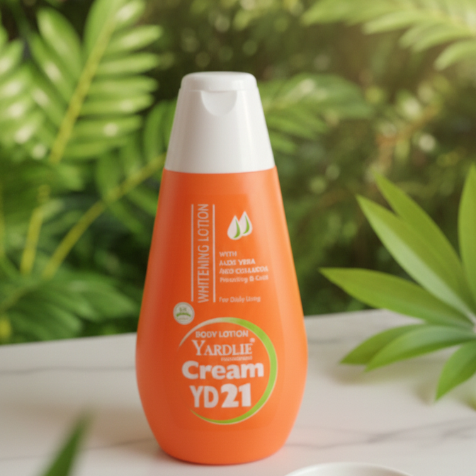 Yardlie Professional YD 21 Whitening Body Lotion with Aloe Vera and Collagen: Hydrating and Protecting Daily Skin Care - Image 3