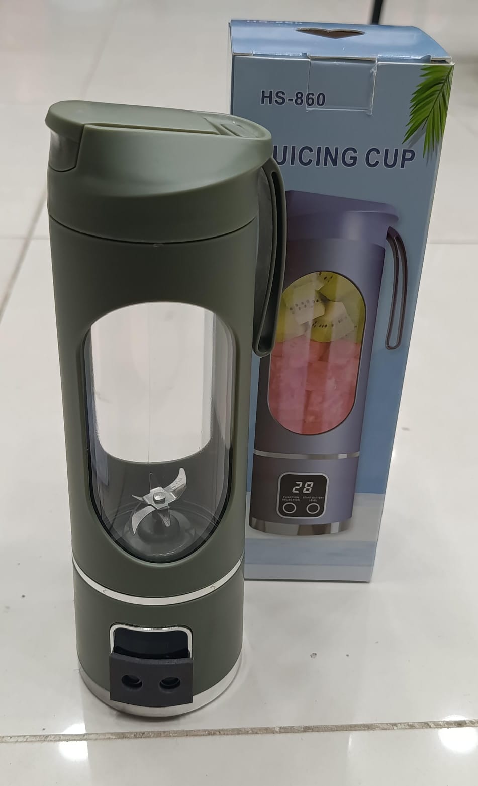 Portable USB Rechargeable Blender & Juicer – Personal Wireless Mini Smoothie Maker with Stainless Steel Blades for Shakes & Juices - Image 4