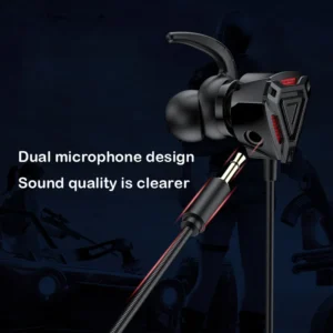 Ouve (Type C) Gaming Headset For Pubg Ps5 Csgo Games Wired Earphone Microphone Volume Control In-Ear Headphone For Pc Gamer