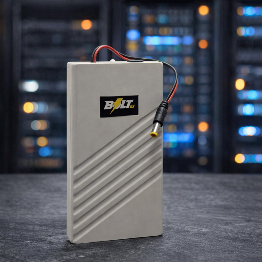 Bolt/ex 12V Router Power Bank on / off Buttonβ High-Performance UPS for Non-Stop Internet (3-4 Hours Backup) - 20000Mah Battery - Image 4