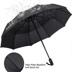 Compact Travel Umbrella with Windproof Design Gray Ghana