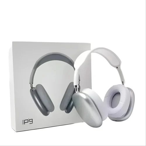 P9 Headphone - Wireless Bluetooth Headphones Adjustable Over-The-Ear Stereo Headset – P9 (Random color) - Image 3