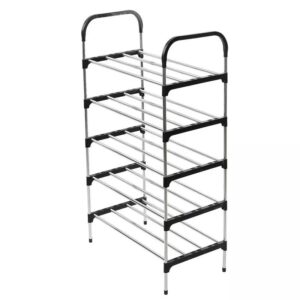 5 Layer Stainless Steel Layer Shoe Rack