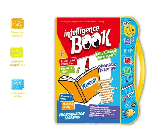 Intelligence Book English Letters Words Learning Language E-book Toddlers Preschool Educational Toys - Image 4