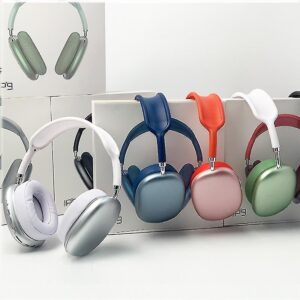 P9 Headphone - Wireless Bluetooth Headphones Adjustable Over-The-Ear Stereo Headset – P9 (Random color)
