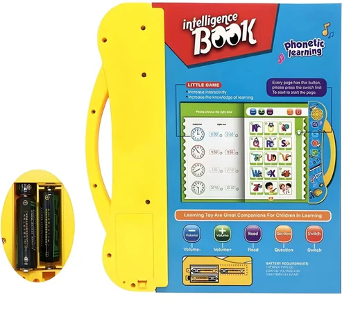 Intelligence Book English Letters Words Learning Language E-book Toddlers Preschool Educational Toys - Image 5