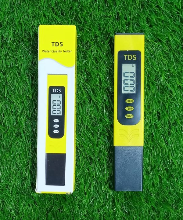 Portable Digital Water TDS, EC, And Temperature Meter (3-in-1) With ATC Function, 1ppm Resolution, 0-9990ppm Purity Tester - Image 4