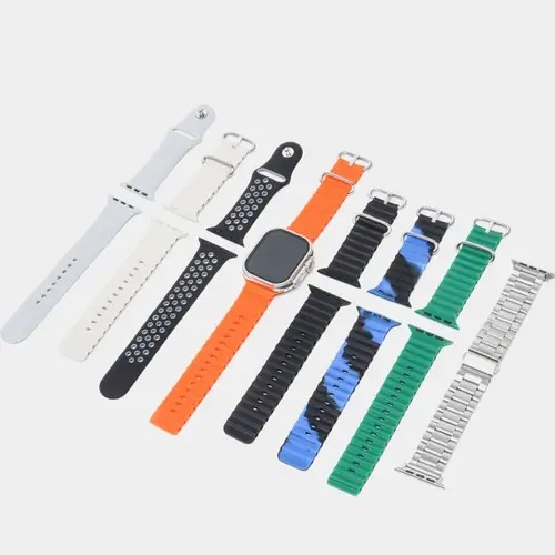 Y80 Ultra 8 in 1 Smart watch ,8 Straps 49MM Big Display (Random Colour) - Image 2